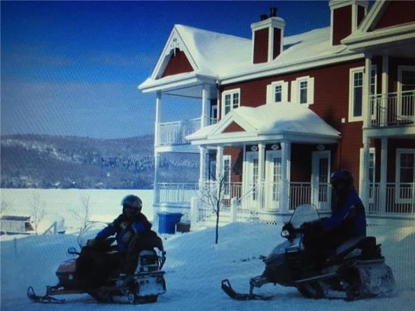 Condo Lac Archambault 295 Saint-Donat Exterior foto